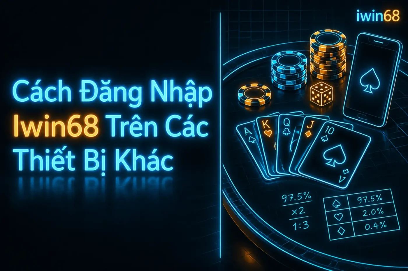 Mỗi thiết bị có đôi chút khác biệt trong cách thao tác - cách đăng nhập iwin68