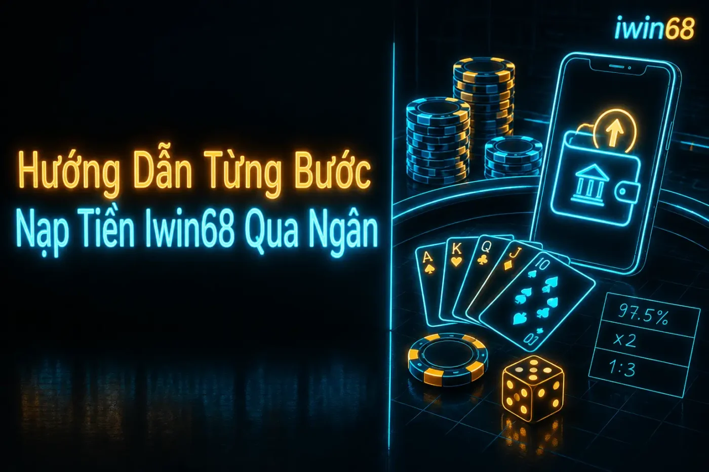 Vì chuyển khoản ngân hàng là phương thức được lựa chọn nhiều nhất - cách nạp tiền iwin68