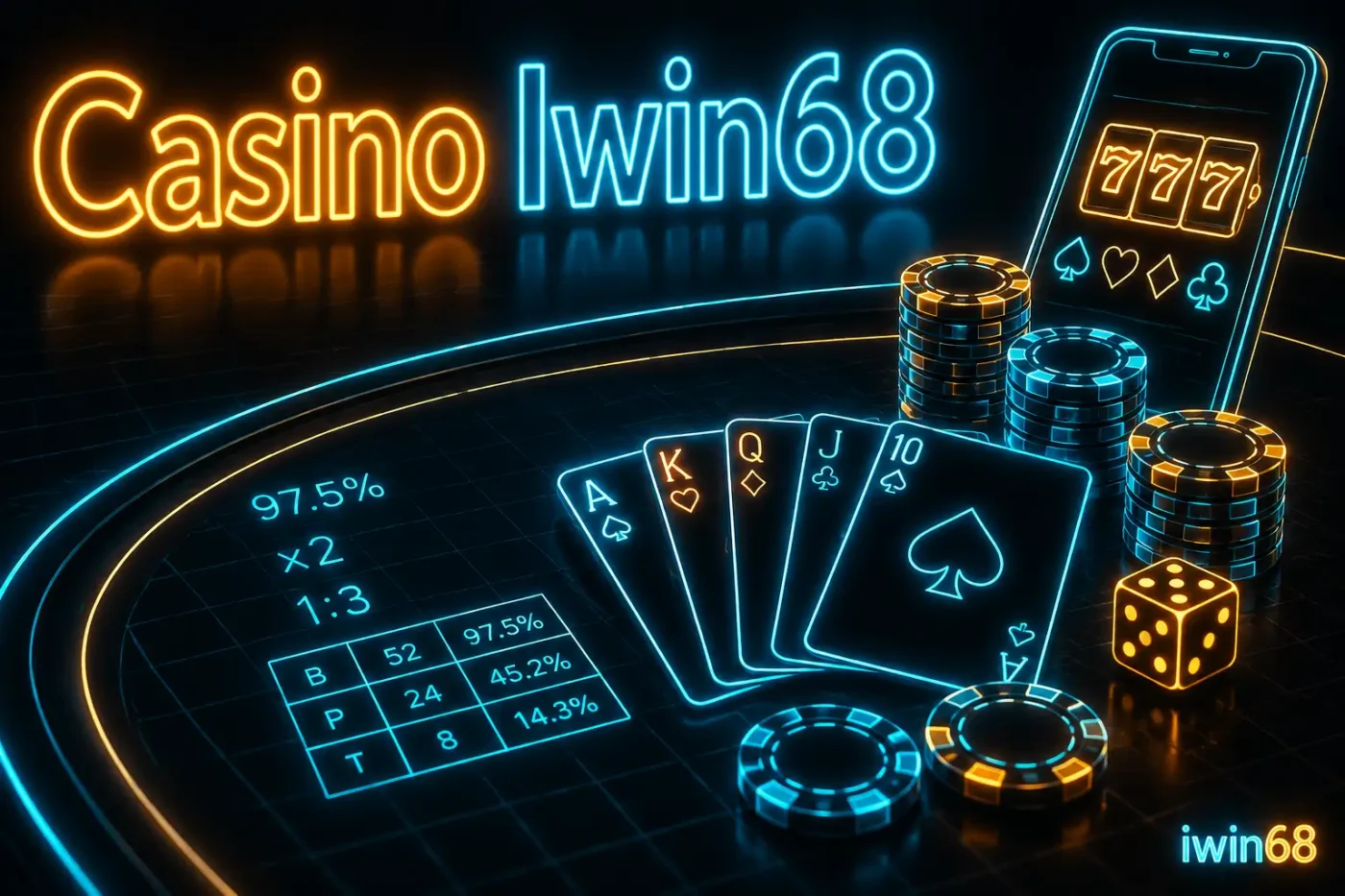 Casino iwin68 là sảnh game bài trực tuyến nổi bật trong hệ thống trò chơi iwin68