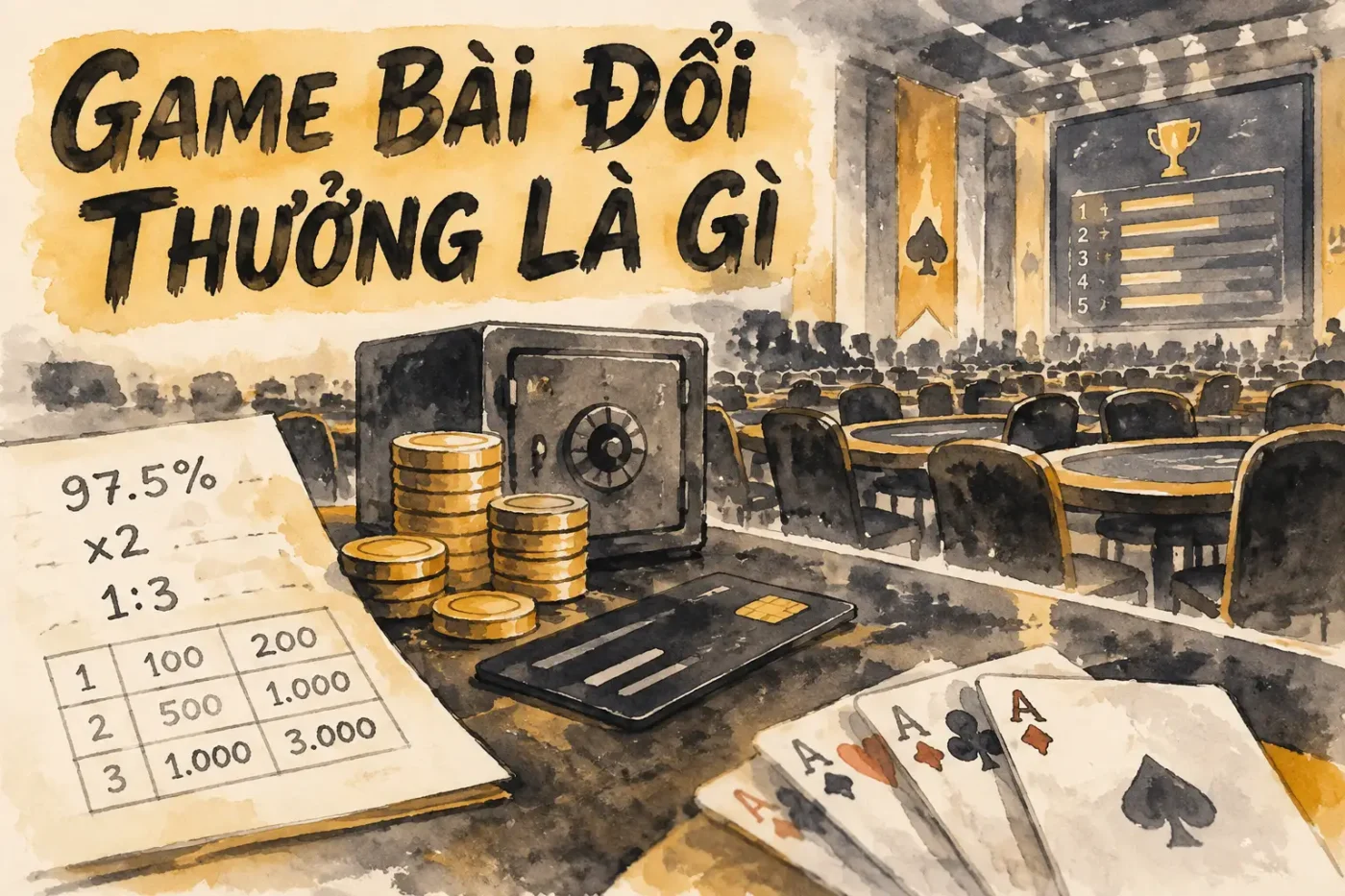 Game bài đổi thưởng là các trò chơi bài truyền thống như tiến lên - Game bài đổi thưởng là gì
