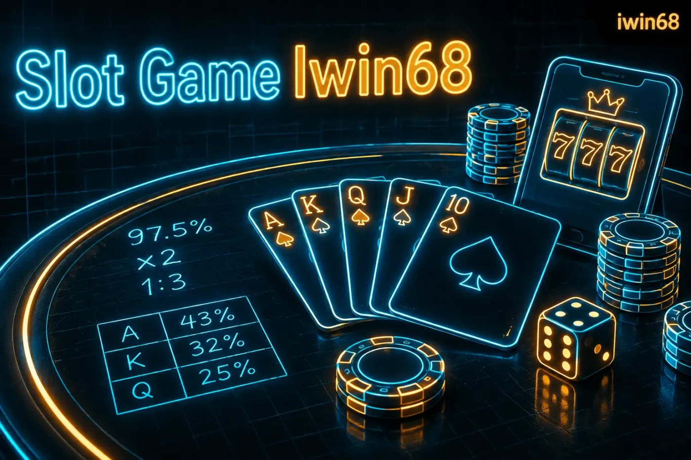 Hệ thống trò chơi iwin68 không chỉ đơn thuần là những máy quay hũ thông thường - slot game iwin68
